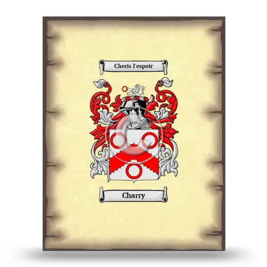 Charry Coat of Arms Print