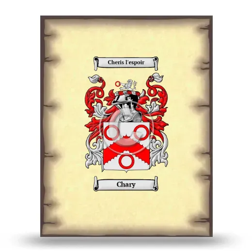 Chary Coat of Arms Print