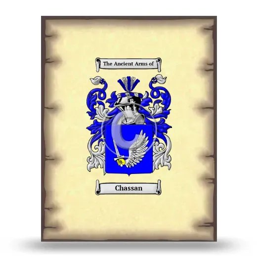 Chassan Coat of Arms Print