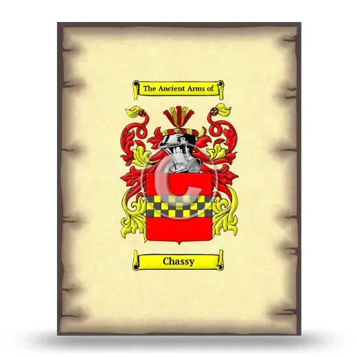 Chassy Coat of Arms Print