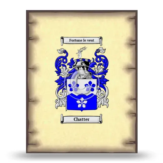 Chatter Coat of Arms Print