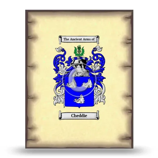 Cheddie Coat of Arms Print