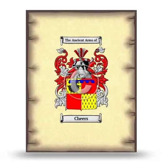 Cheers Coat of Arms Print
