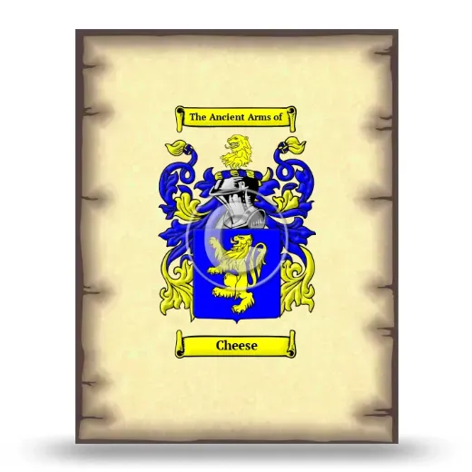 Cheese Coat of Arms Print