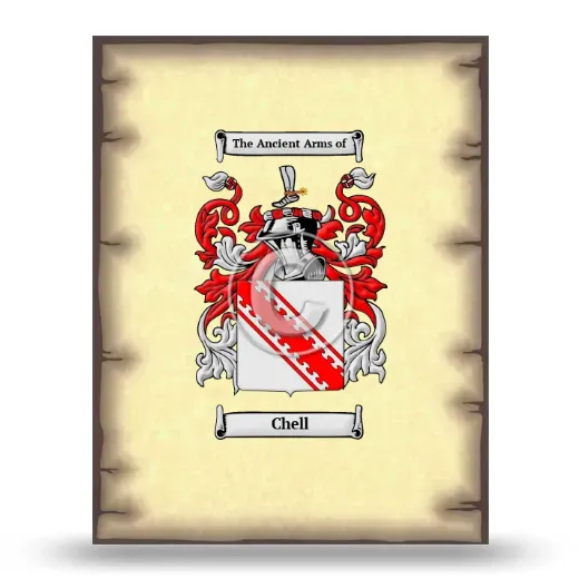 Chell Coat of Arms Print