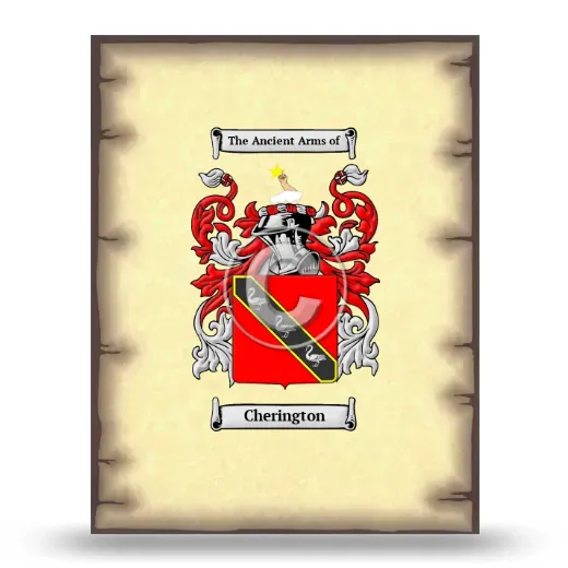 Cherington Coat of Arms Print