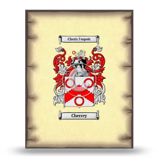 Cherrey Coat of Arms Print