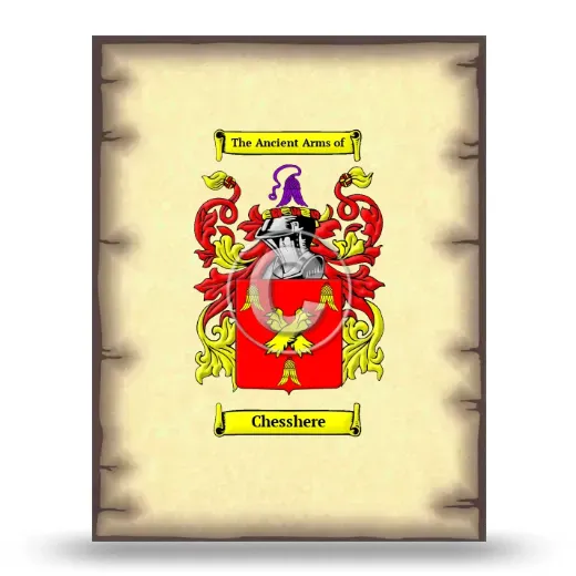 Chesshere Coat of Arms Print