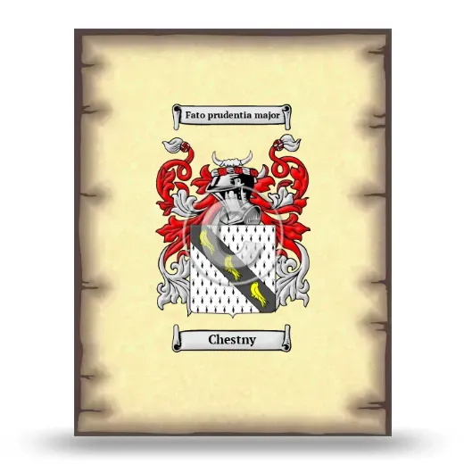 Chestny Coat of Arms Print