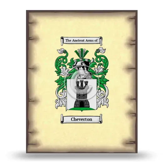 Cheverton Coat of Arms Print