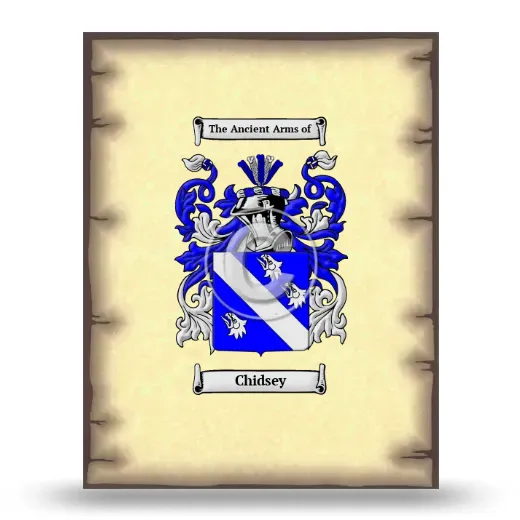 Chidsey Coat of Arms Print