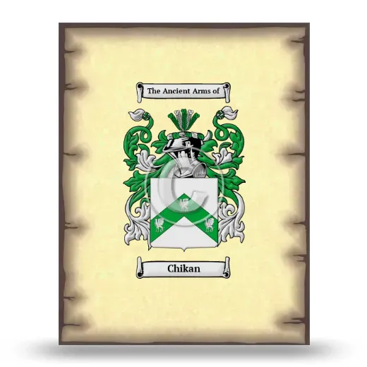 Chikan Coat of Arms Print