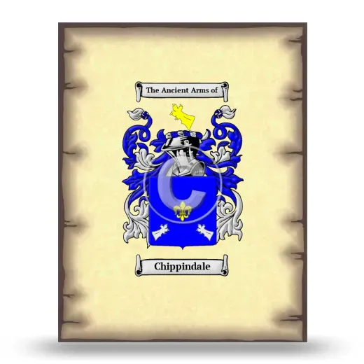 Chippindale Coat of Arms Print