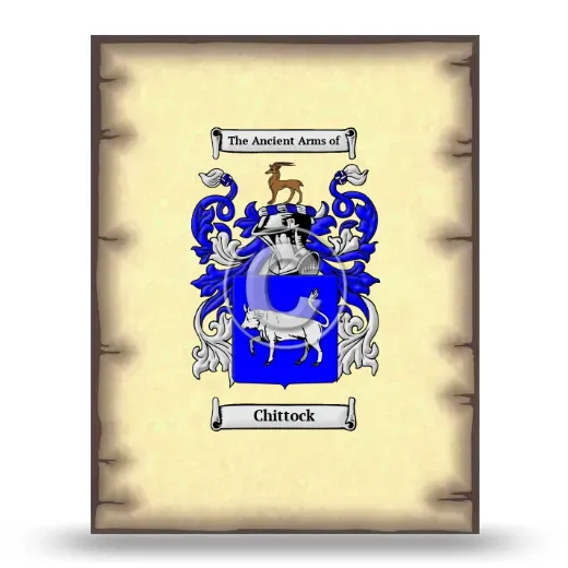 Chittock Coat of Arms Print