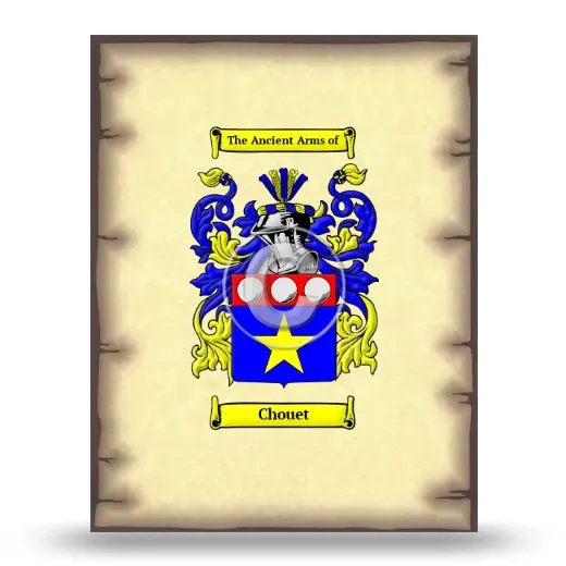 Chouet Coat of Arms Print