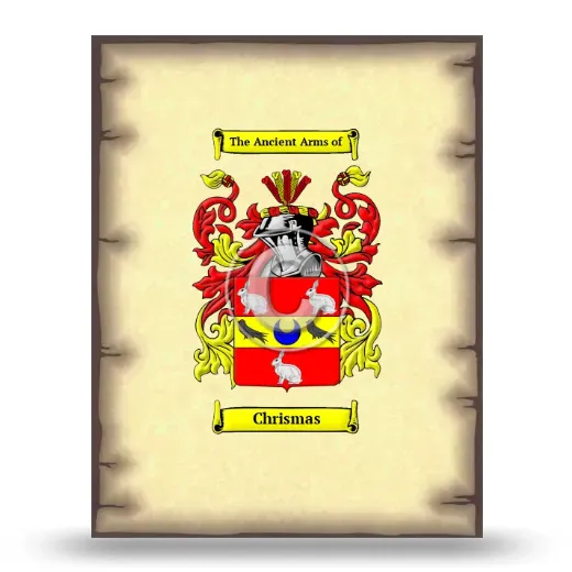 Chrismas Coat of Arms Print