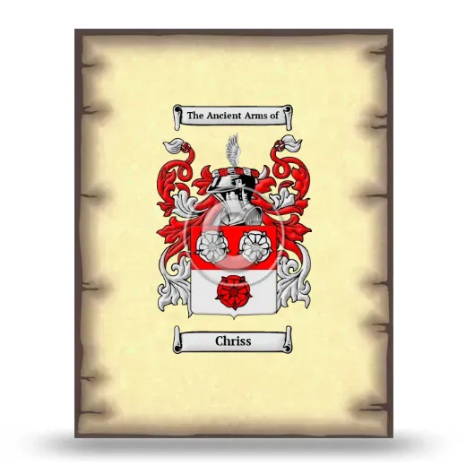 Chriss Coat of Arms Print