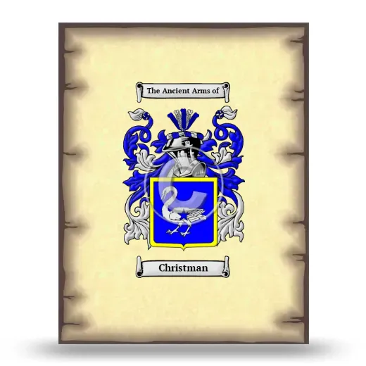 Christman Coat of Arms Print