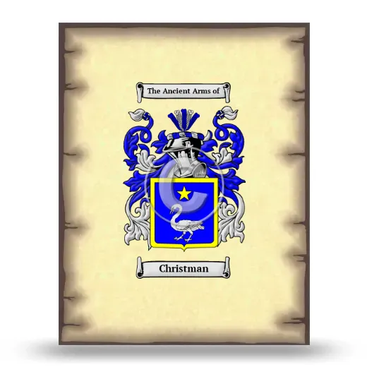 Christman Coat of Arms Print