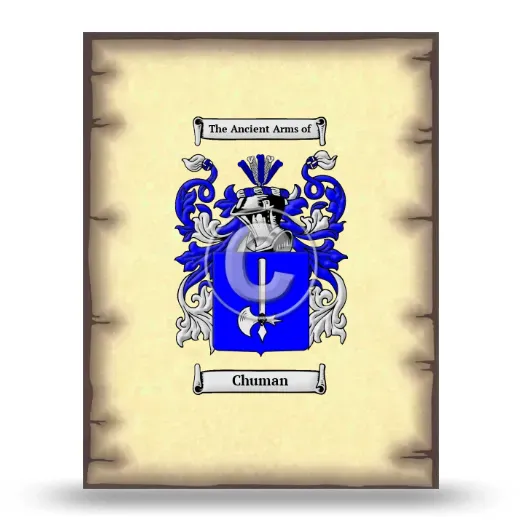 Chuman Coat of Arms Print