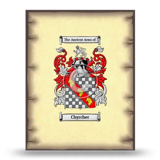 Chyrcher Coat of Arms Print