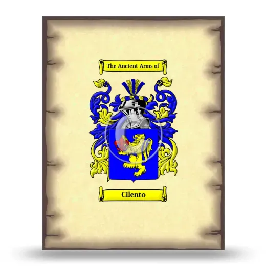 Cilento Coat of Arms Print