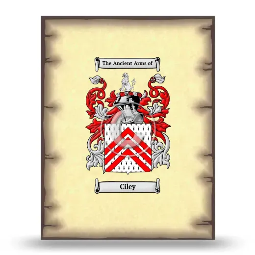 Ciley Coat of Arms Print