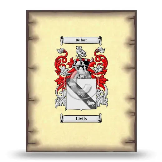 Civils Coat of Arms Print
