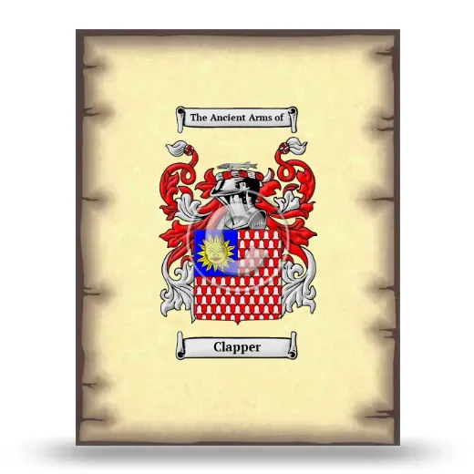 Clapper Coat of Arms Print