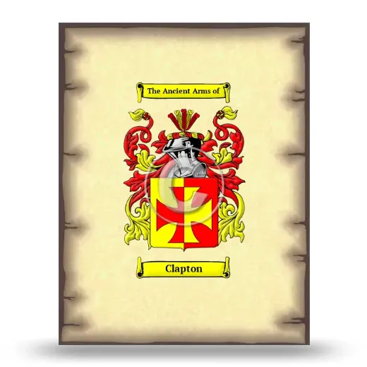 Clapton Coat of Arms Print