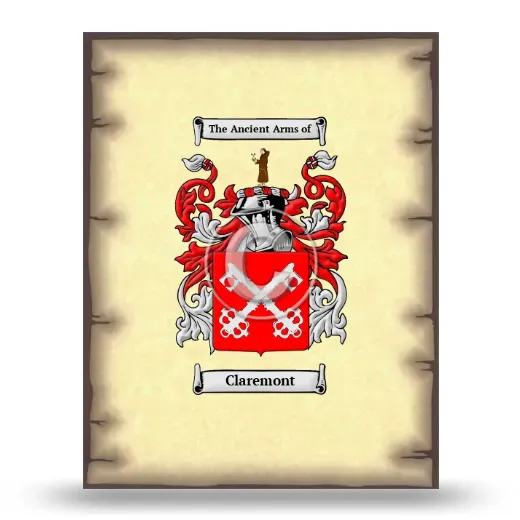 Claremont Coat of Arms Print