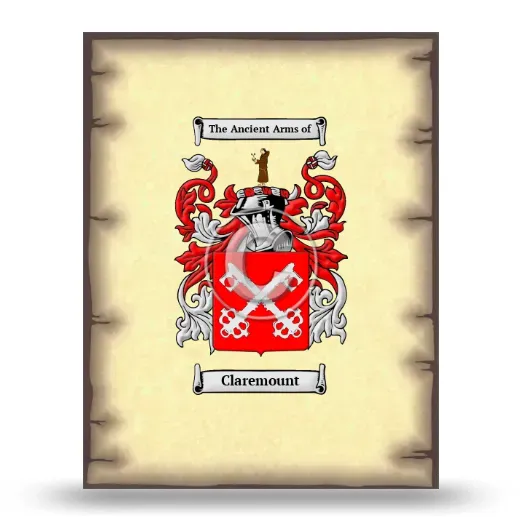 Claremount Coat of Arms Print