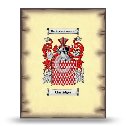 Clarridges Coat of Arms Print
