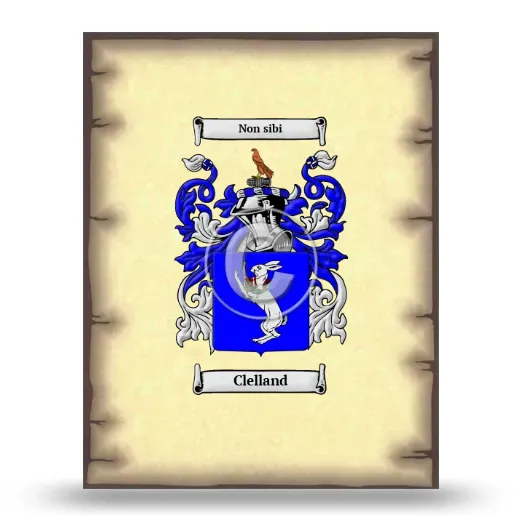 Clelland Coat of Arms Print