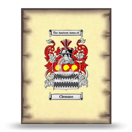 Clemmo Coat of Arms Print