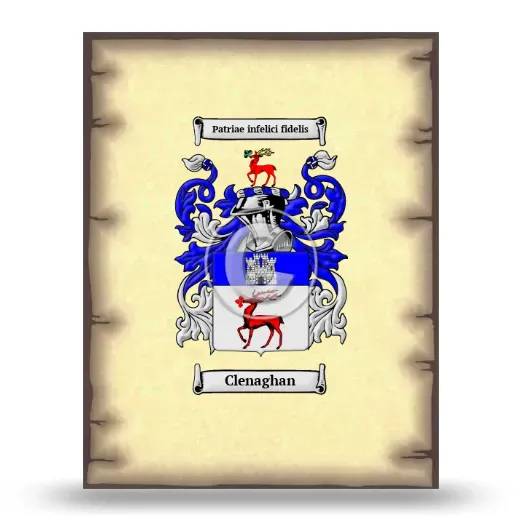 Clenaghan Coat of Arms Print