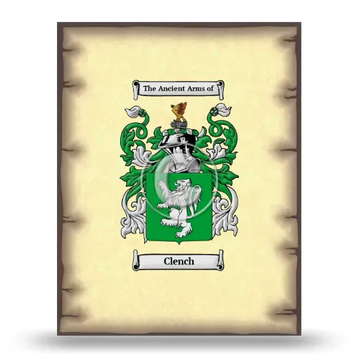 Clench Coat of Arms Print