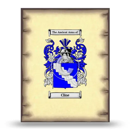 Cline Coat of Arms Print