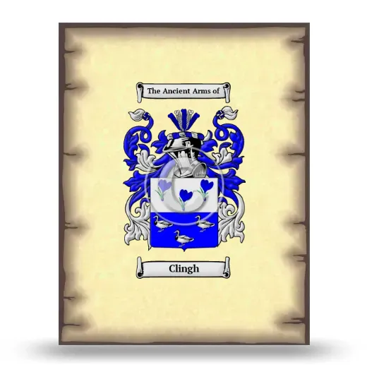 Clingh Coat of Arms Print