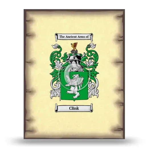 Clink Coat of Arms Print