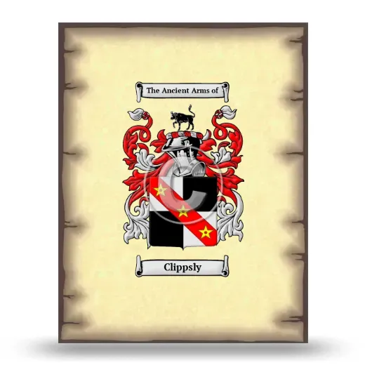 Clippsly Coat of Arms Print