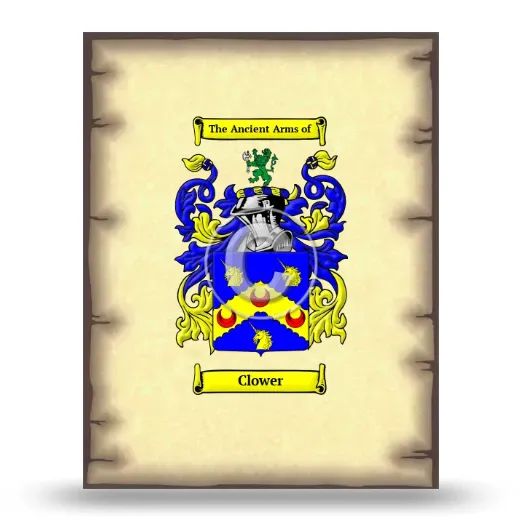 Clower Coat of Arms Print
