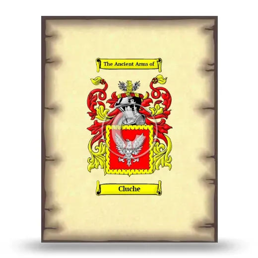 Cluche Coat of Arms Print