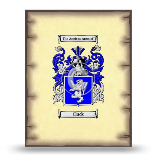 Cluck Coat of Arms Print