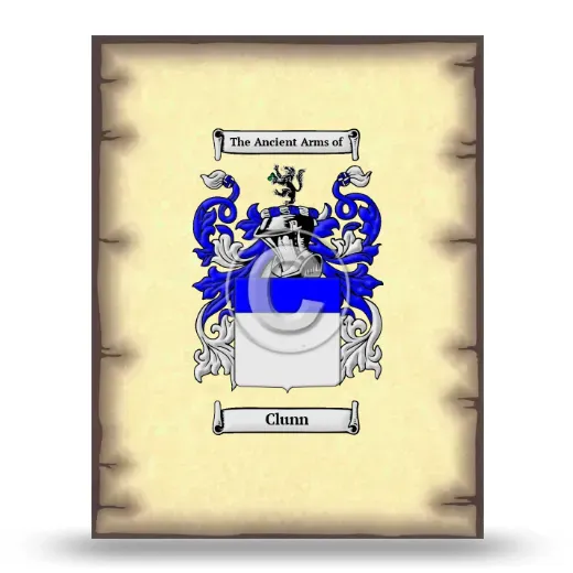 Clunn Coat of Arms Print