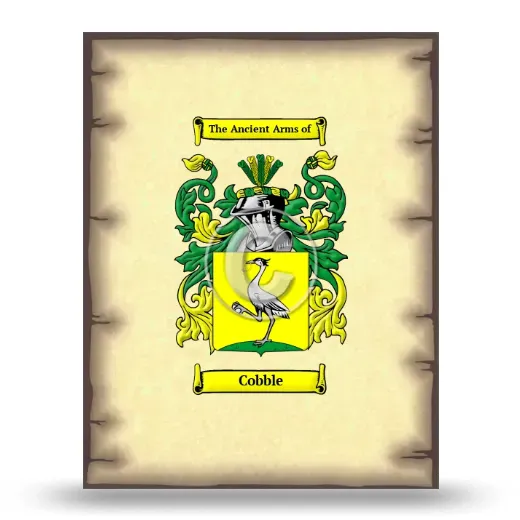 Cobble Coat of Arms Print