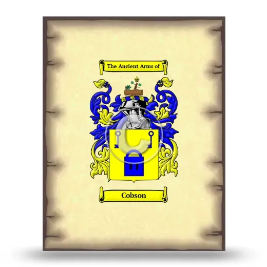 Cobson Coat of Arms Print