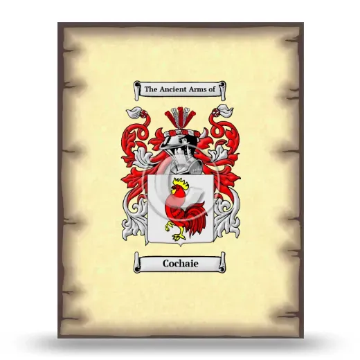 Cochaie Coat of Arms Print