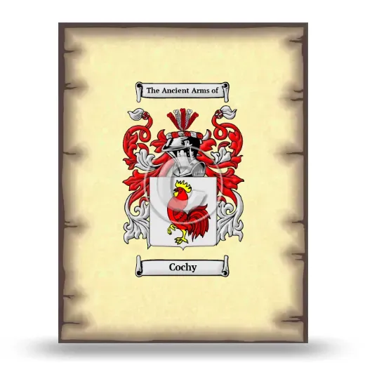 Cochy Coat of Arms Print