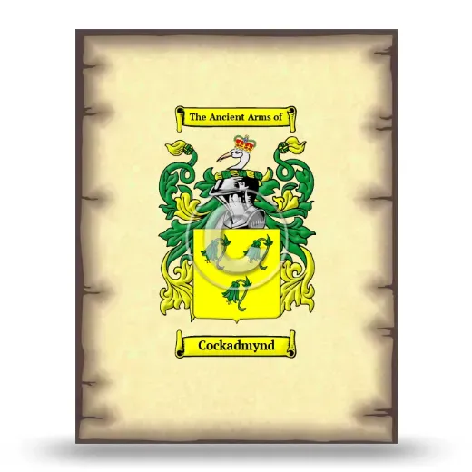 Cockadmynd Coat of Arms Print